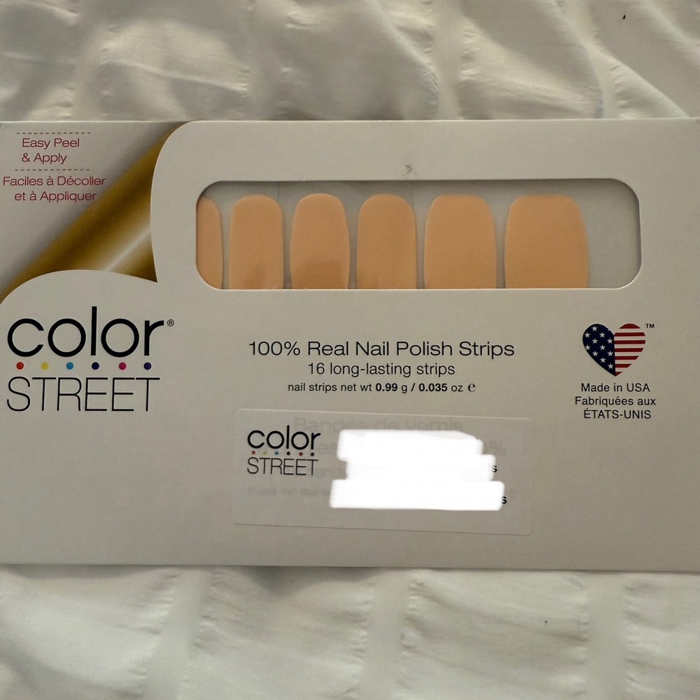Color street nail strips